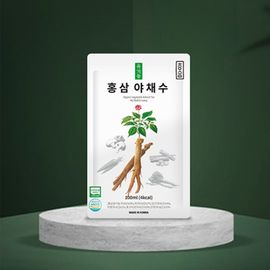 [CheongSum] Organic Vegetable Extract Tea W / Red Ginseng 100mlx30ea-Made in Korea